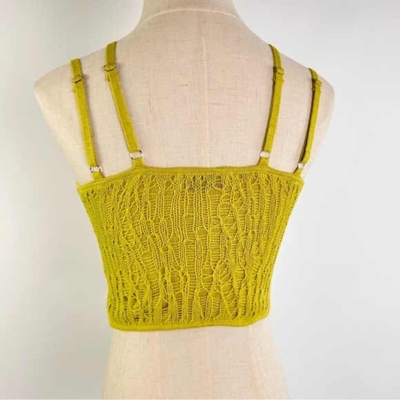 Danielle Guizio NY Sz S Multi Strap Open Knit Tank Top - Picture 4 of 7